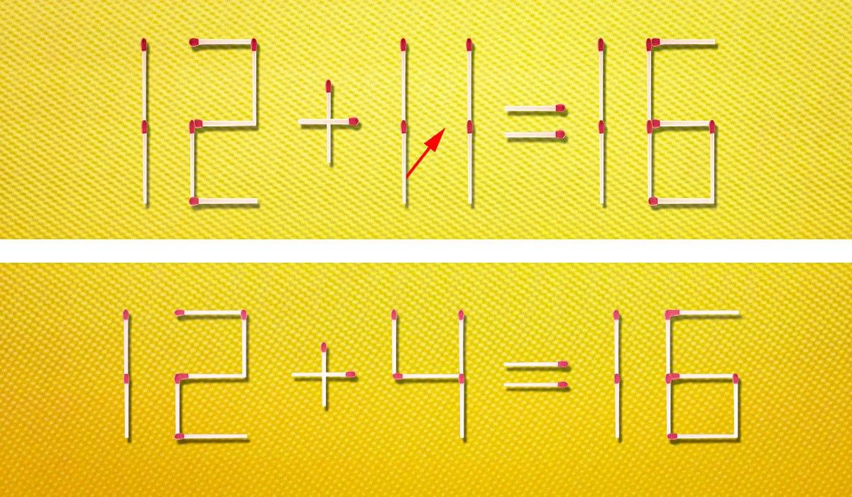 Zde je uvedeno, která shoda a kam ji přesunout, abyste opravili rovnost / koláž Moje