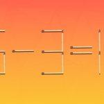 Aby byla rovnost správná, je třeba přesunout pouze 1 zápalku: